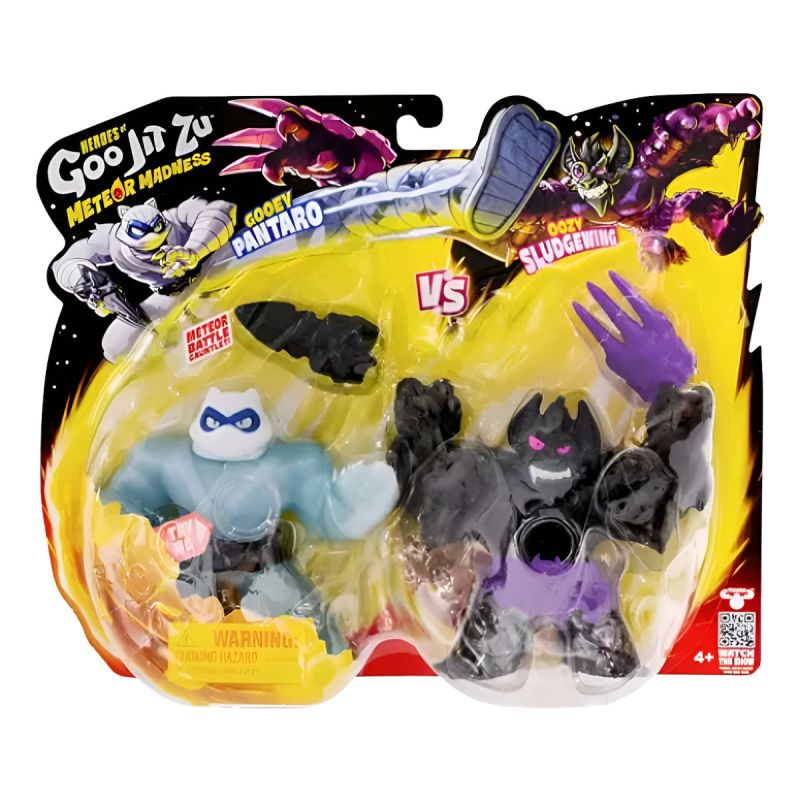 Pantaro vs Sludgewing Muñecos Estirables Meteor Madness 