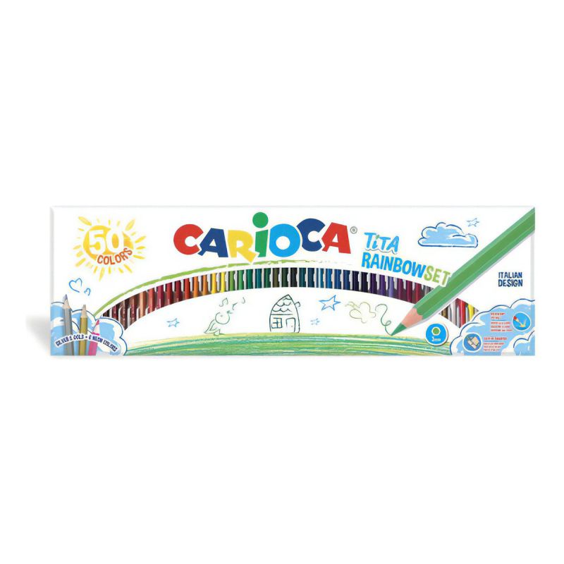 L&aacute;pices De Colores Tita Rainbow X50 42990