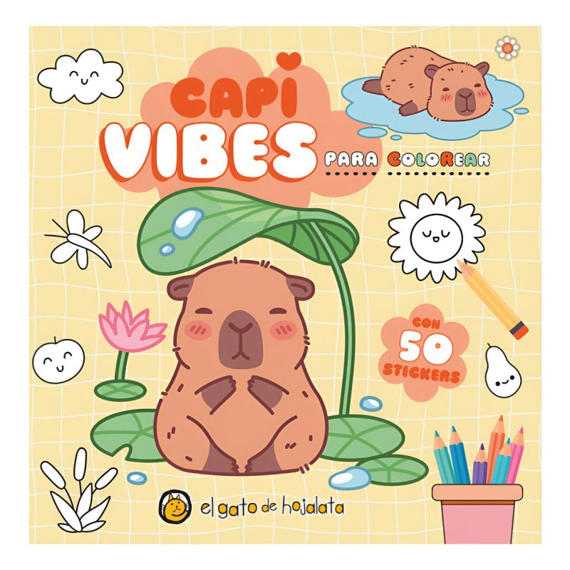 Capi Vibes Para Colorear