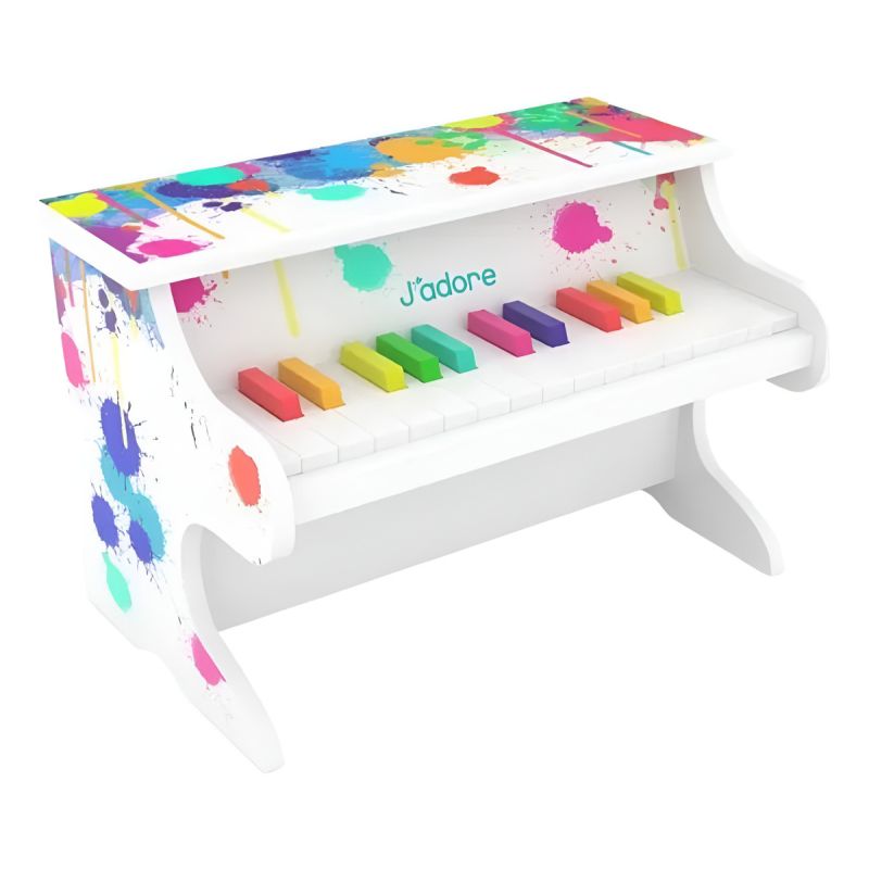 Piano Arcoíris Madera