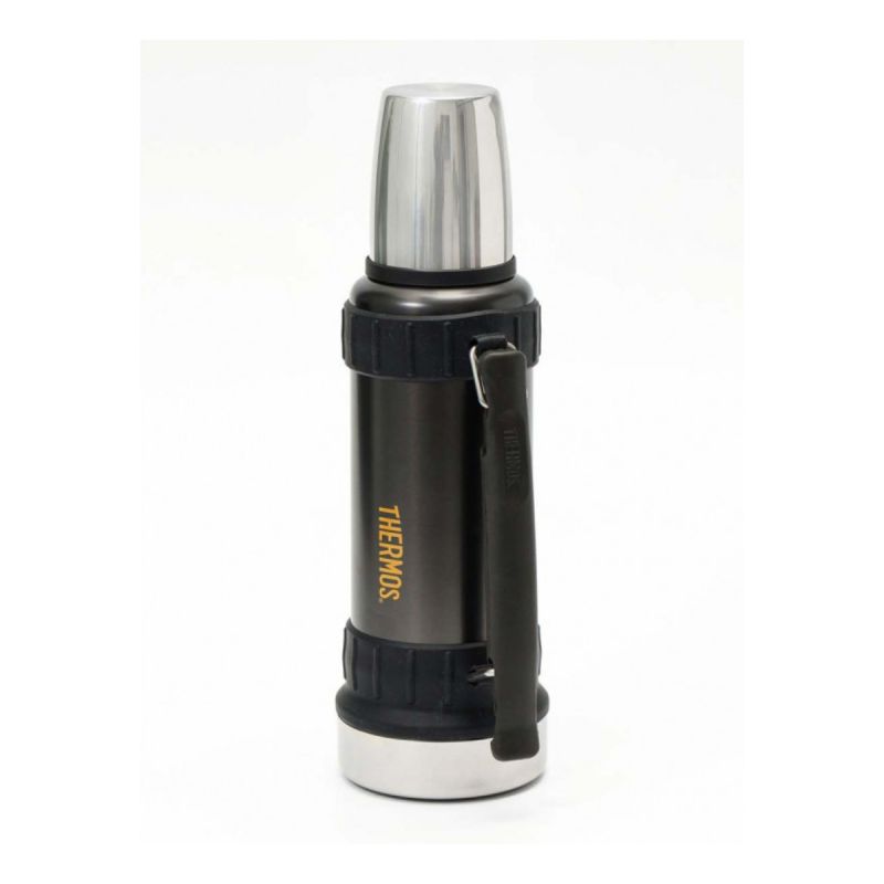 Termo Con Asa Antideslizante Beverageware 1200ml Gris Acero