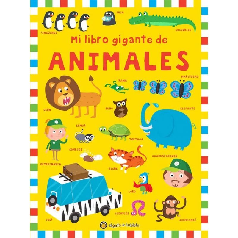 Mi Libro Gigante De Animales Gato De Hojalata