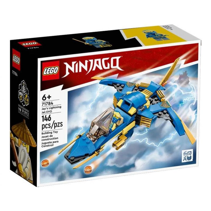 Lego Ninjago 71784 Jet Del Rayo Evo De Jay 146 Piezas