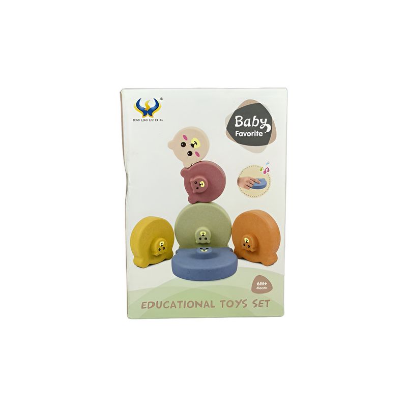 Animales Apilable Multicolor 