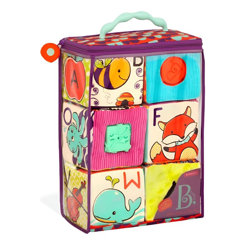 Bloques Sensoriales De Tela Extraíbles