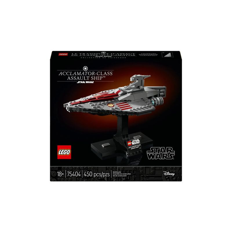 Nave De Asalto Clase Acclamator 75404 Star Wars