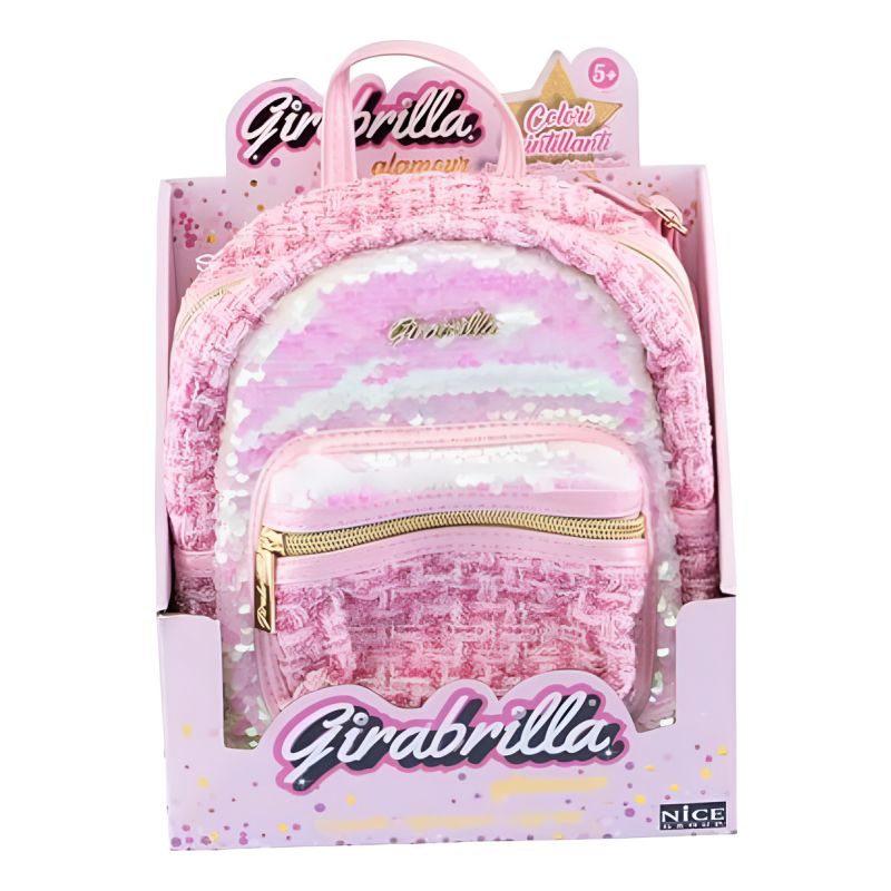 Mochila Rosa  Tweed Niñas 