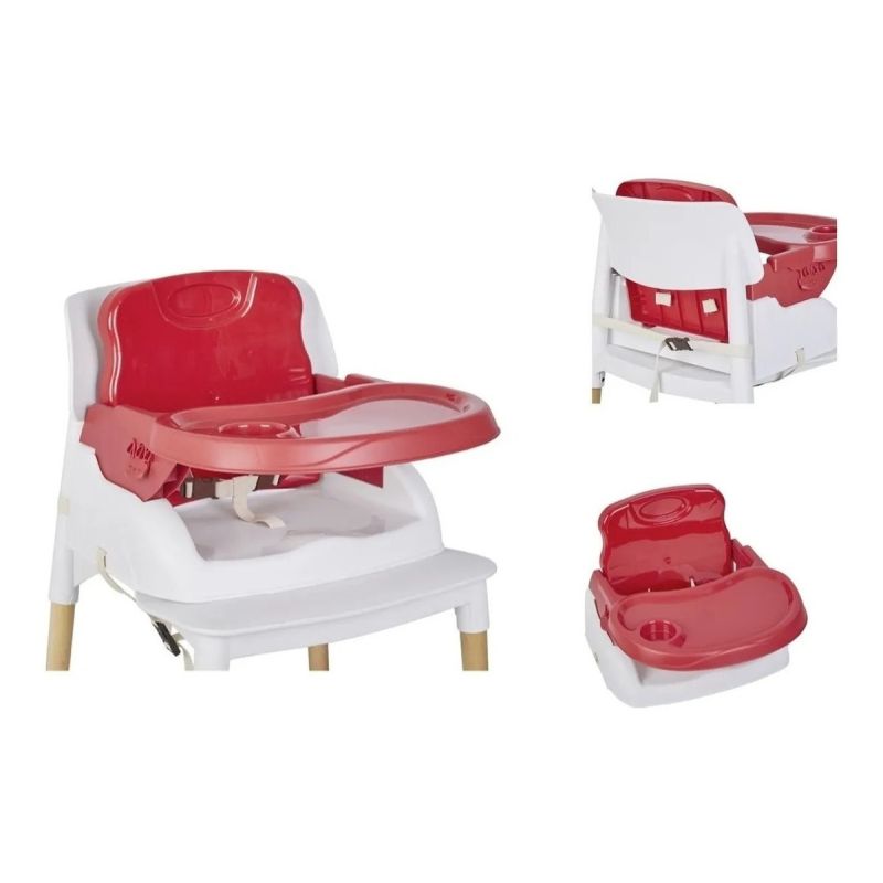 Silla De Comer Booster Rojo