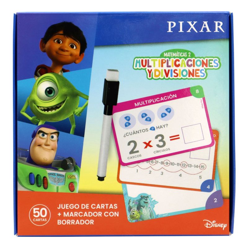 Matematicas 2 Multiplicacion y Division Pixar