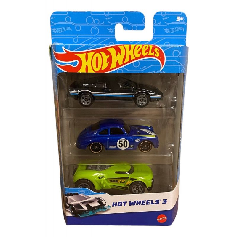 Hot Wheels Pack X3 Autos Coleccionable Original Mattel