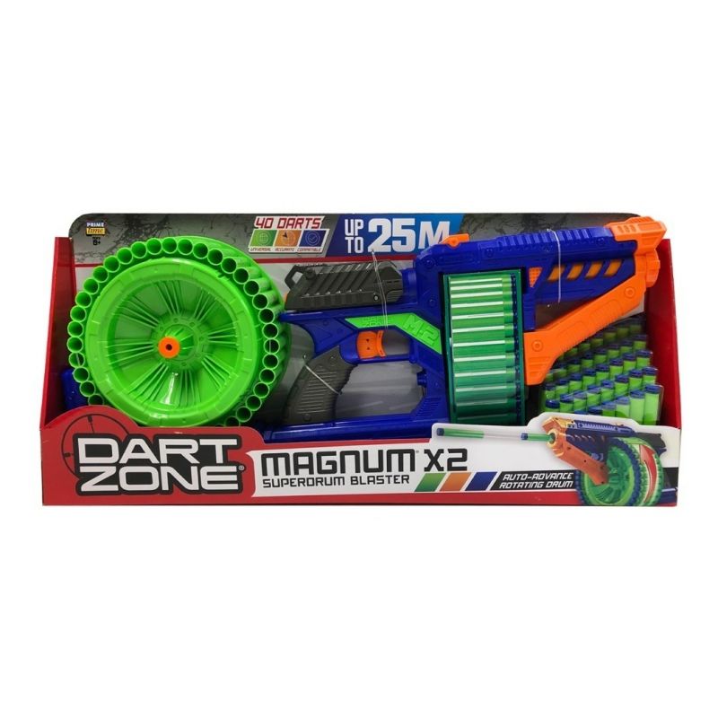 Pistola Lanza Dardos Magnum Superdrum Blaster Dart Zone