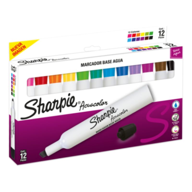 Marcadores Acuacolor X12