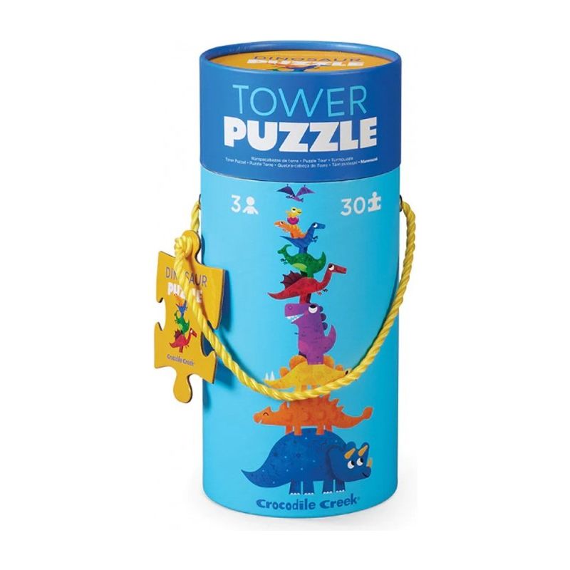 Tower Puzzle 30 Piezas Dinosaurios