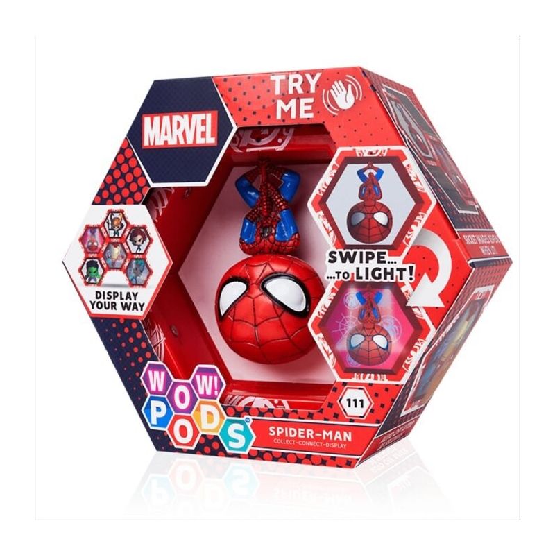 Figura Luminosa Coleecionable Wow Pod Spiderman