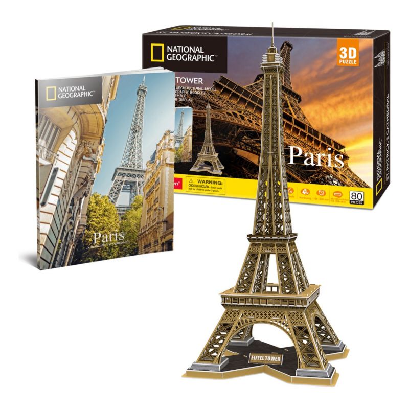 Rompecabezas National Geographic Torre Eiffel 