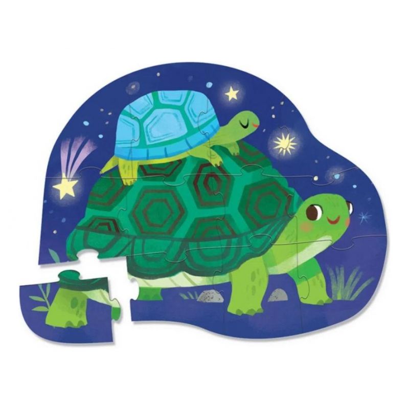 Rompecabezas 12 Piezas Puzzle Turtles Together