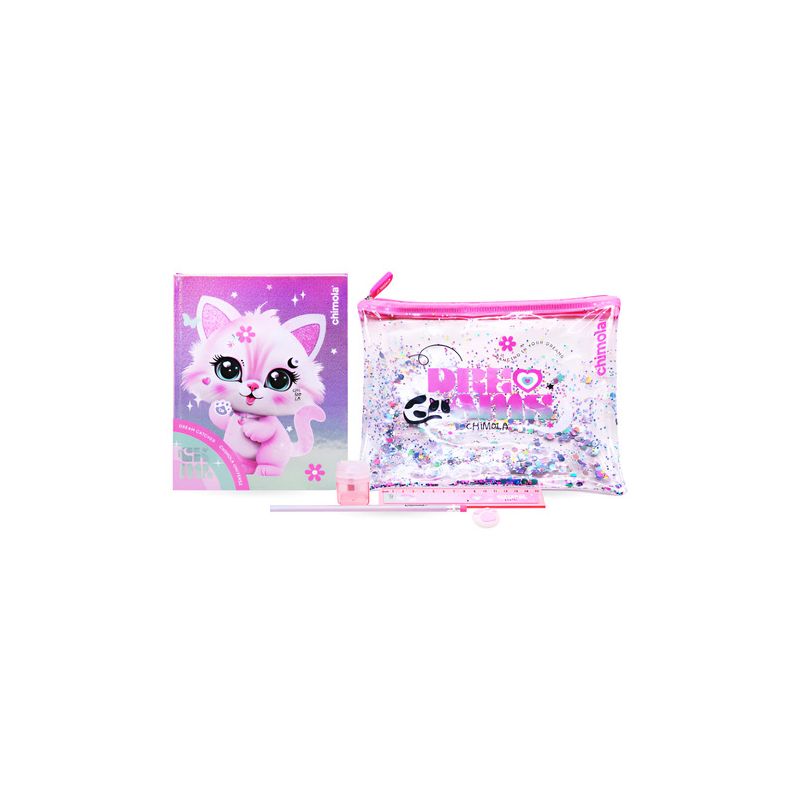 Set De Escuela Infantil Gato