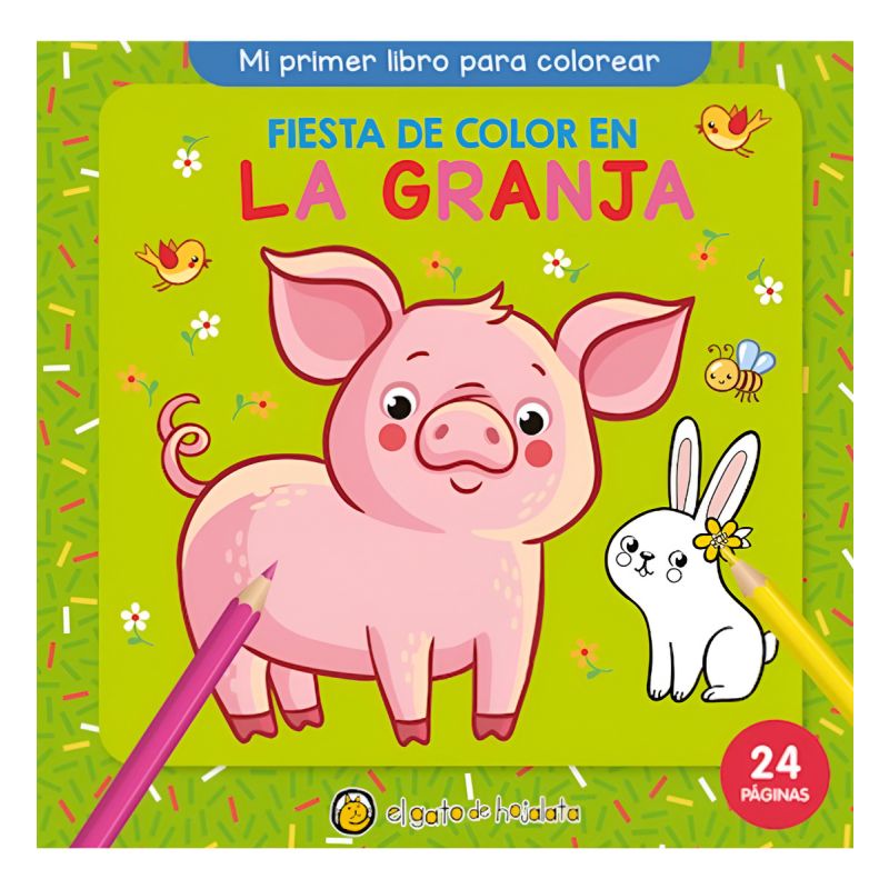 Libro Para Colorer La Granja