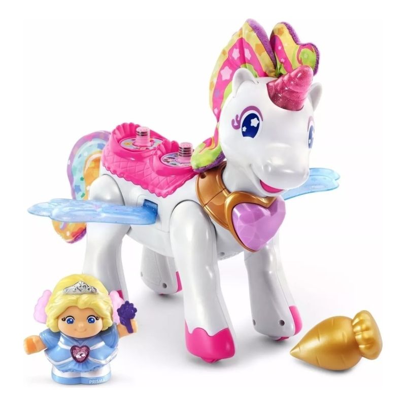 Muñeco Celeste Y El Gran Unicornio Interactivo Vtech