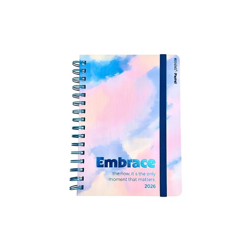 Agenda Pastel 15x21 C/esp Semanal 2026