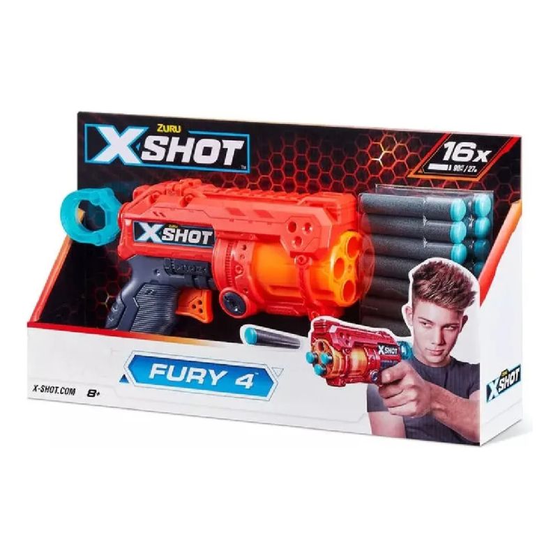 Pistola X-shot Zuru Excel Fury 4 