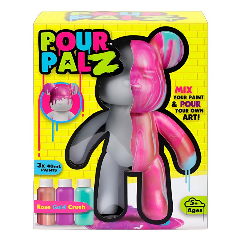 Pour Palz Figura Oso Rose Gold Crush