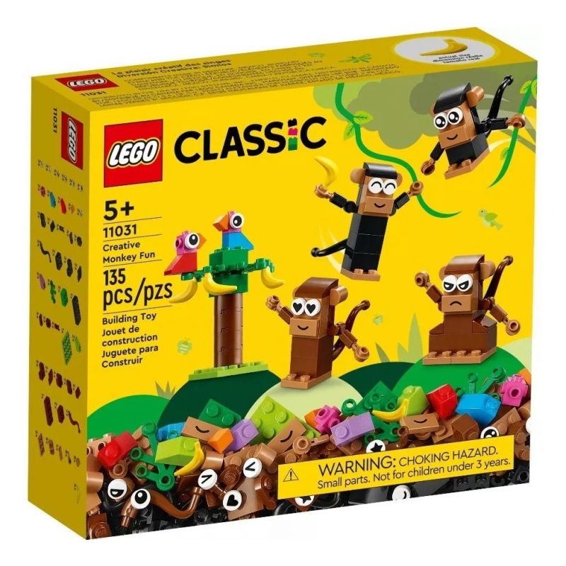 Lego Classic Monkey Fun Simios 11031