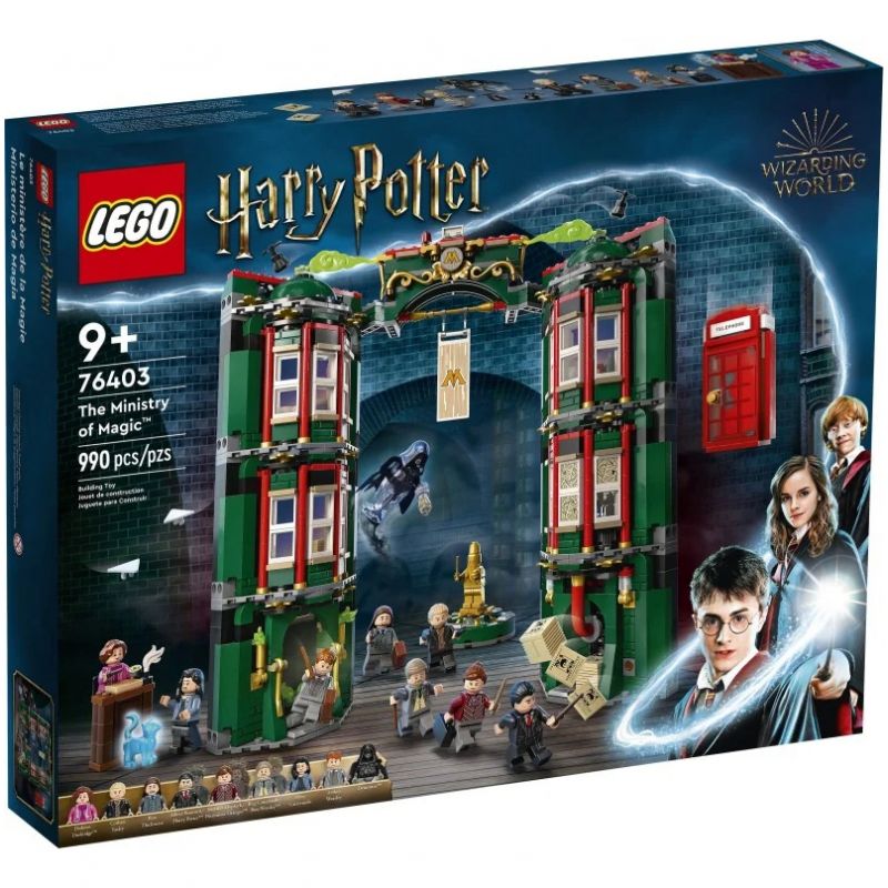 Lego Harry Potter Ministerio De Magia 76403 990 Piezas
