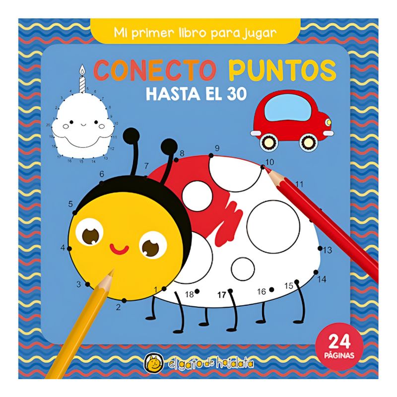 Libro Para Colorea Conecta Hasta el 30 