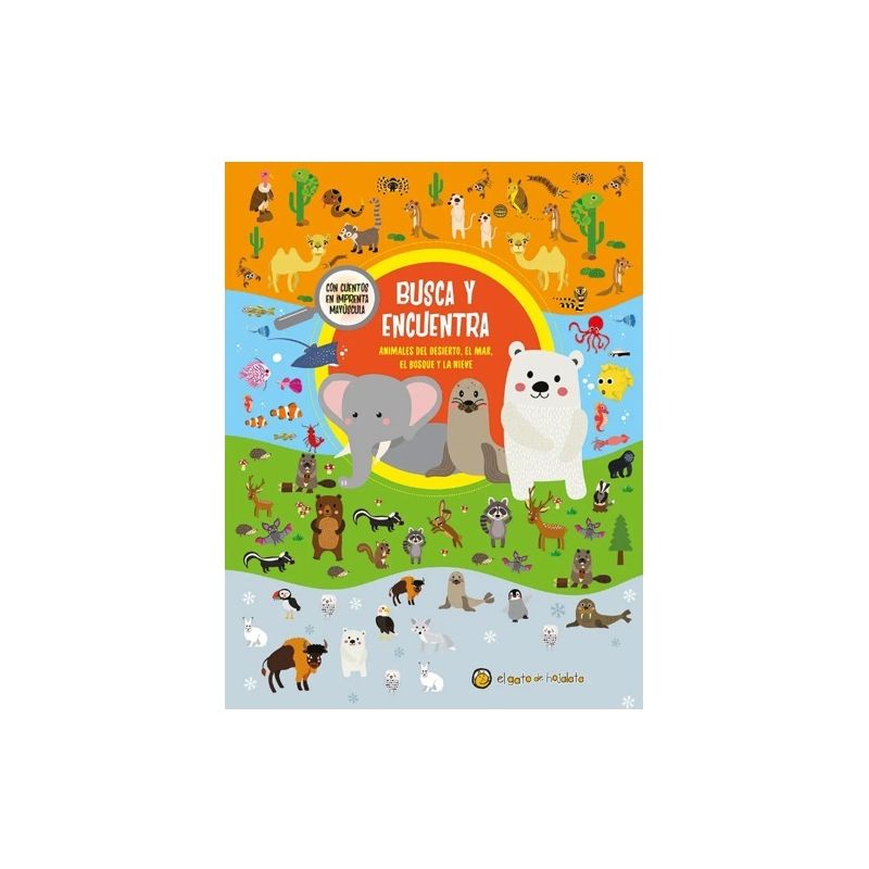 Libro Busca Y Encuentra Animales