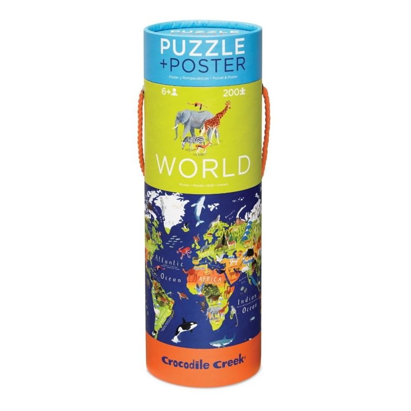 Puzzle 200 Piezas Mundo
