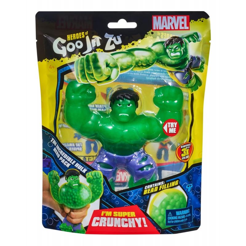 Goo Jit Zu Muñeco Figura Super Heroes - Hulk