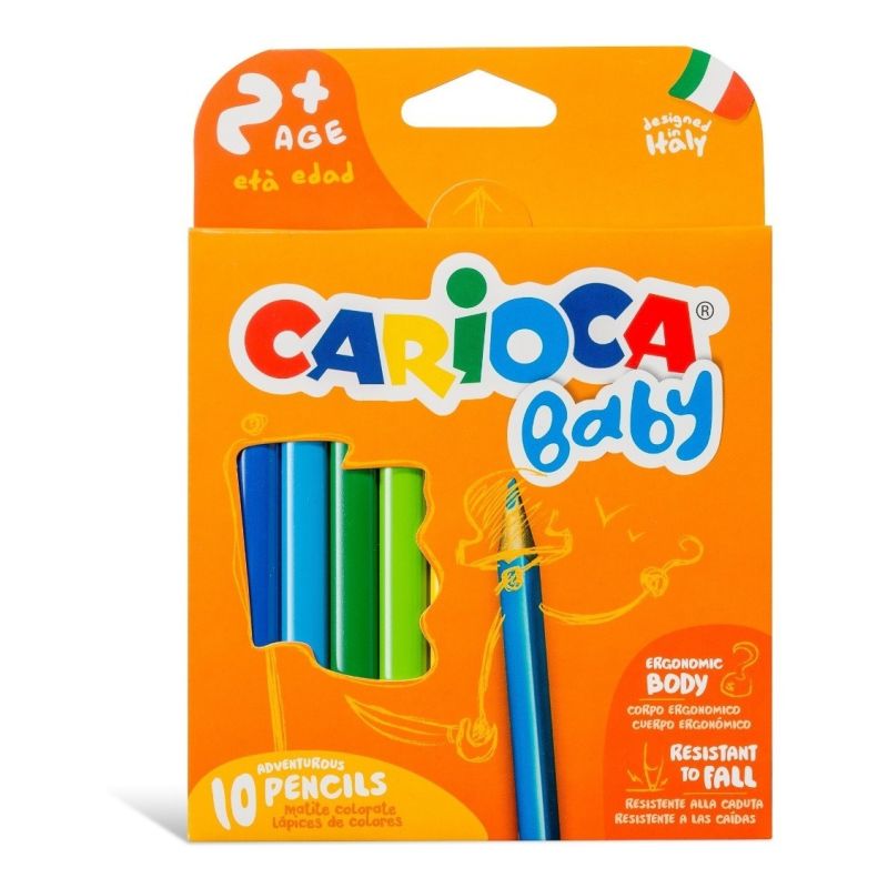 L&aacute;pices de Colores Baby X10 Ergon&oacute;micos 42819