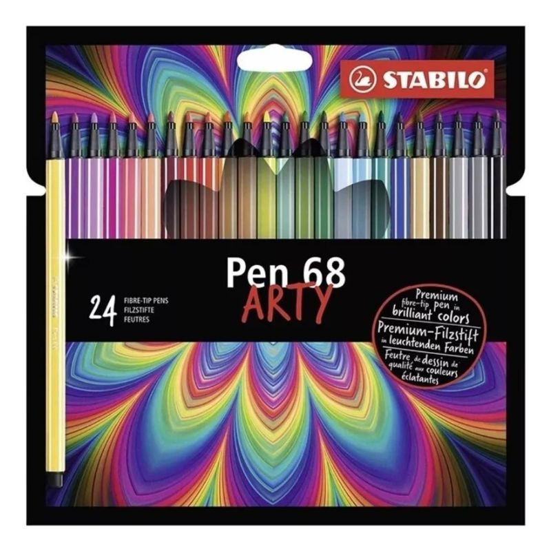 Marcadores Stabilo Pen 68 Arty X24