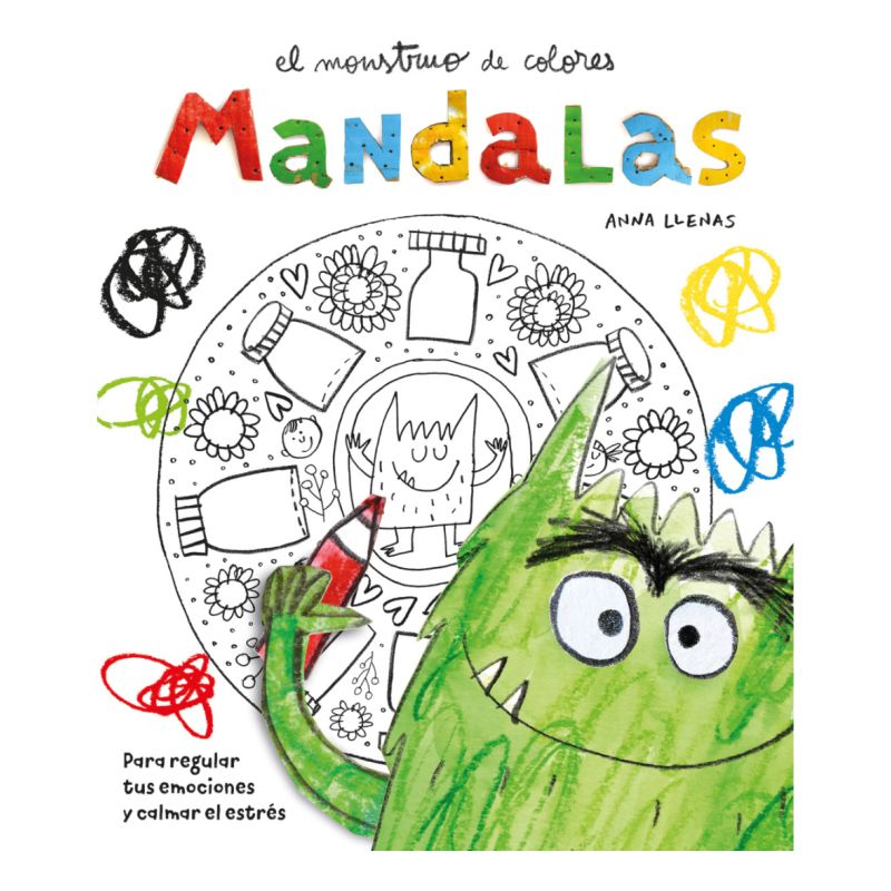 El Monstruo De Colores Mandalas