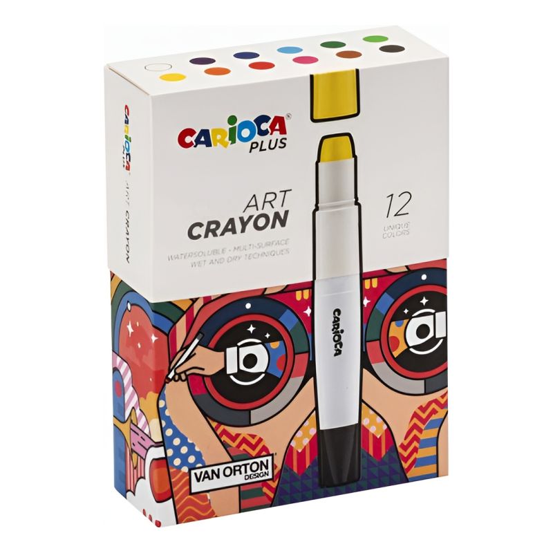 Crayones Tempera SolidaArt Crayon Caja X12 