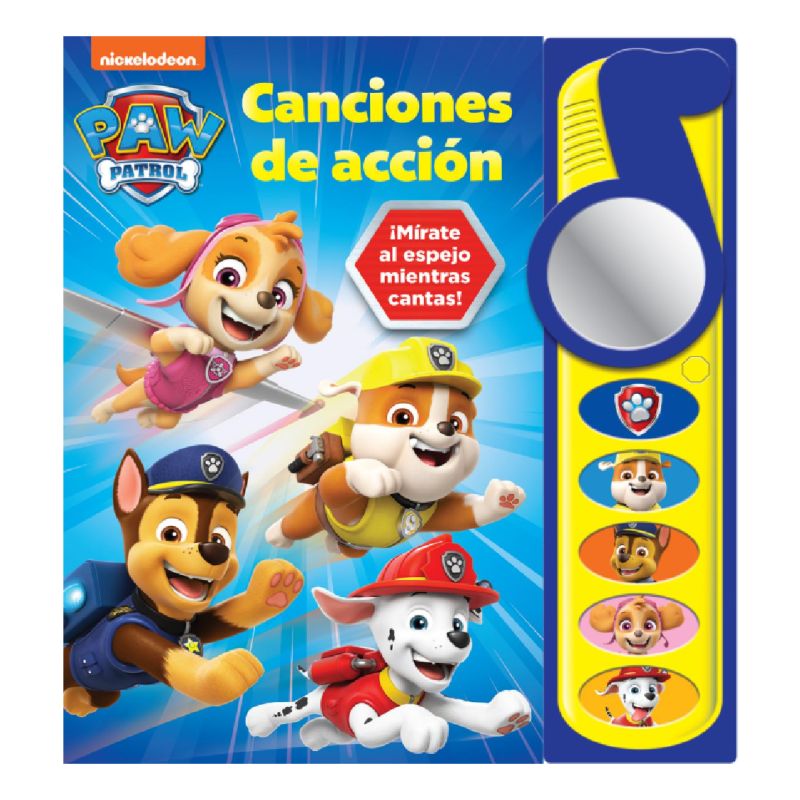 Libro Canciones En Accion Paw Patrol Patrulla Canina