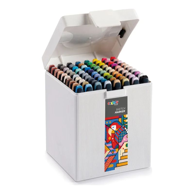 Marcadores Sketch Doble Punta Caja x80 