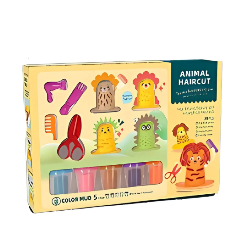Set De Masa Peluqueria Animal 23 Piezas