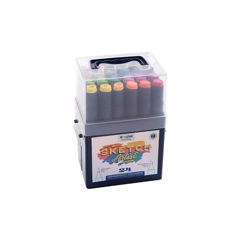 Marcadores Doble Punta X24 Colores