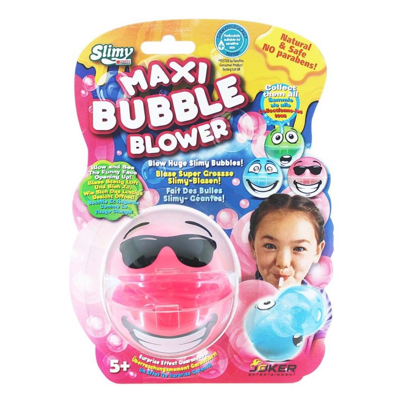 Slime 80gr Maxi Bubble Blower Rosa