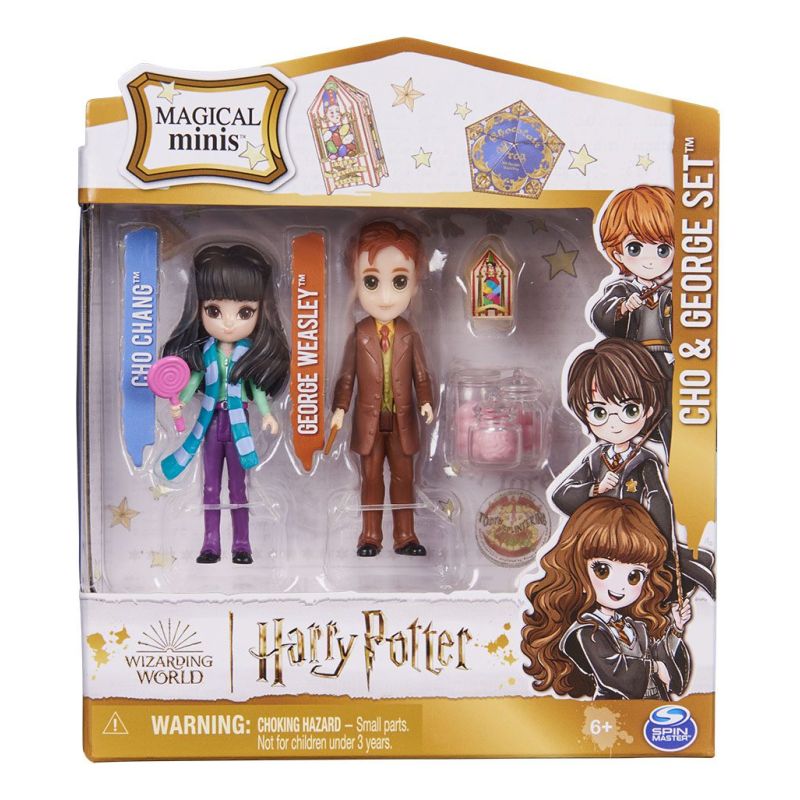 Mini Figuras George & Cho Wizarding World