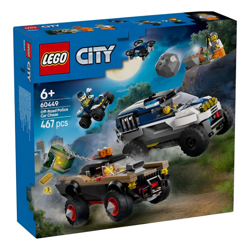 Off-road Police Car Chase 60449 City