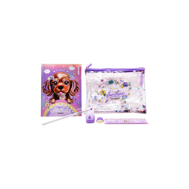 Set De Escuela Infantil Perrito 