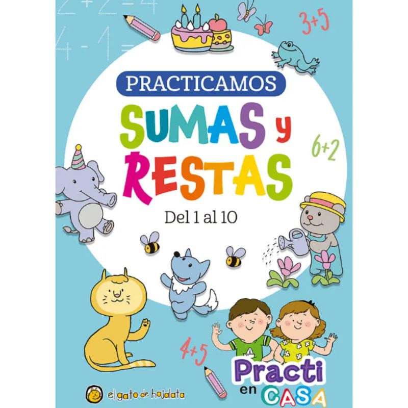 Libro Practicamos Sumas Y Restas Del 1al10 