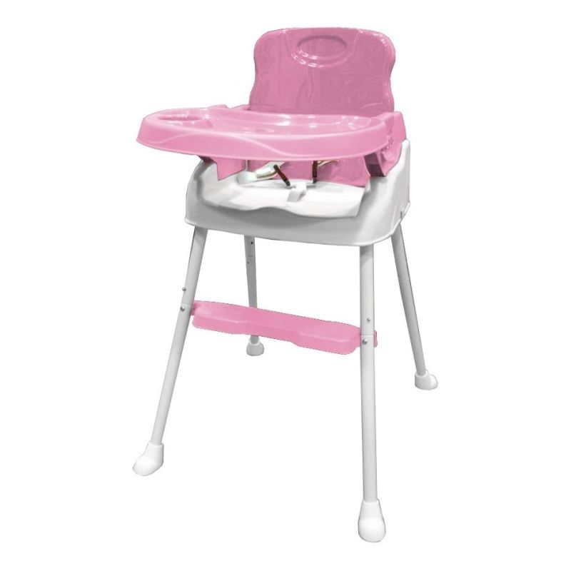 Silla De Comer Para Bebe Booster 3 En 1 Rosa