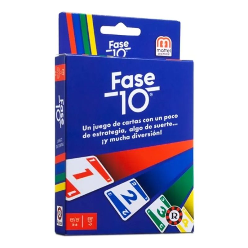 Juego De Mesa Cartas Y Estrategia Fase 10 