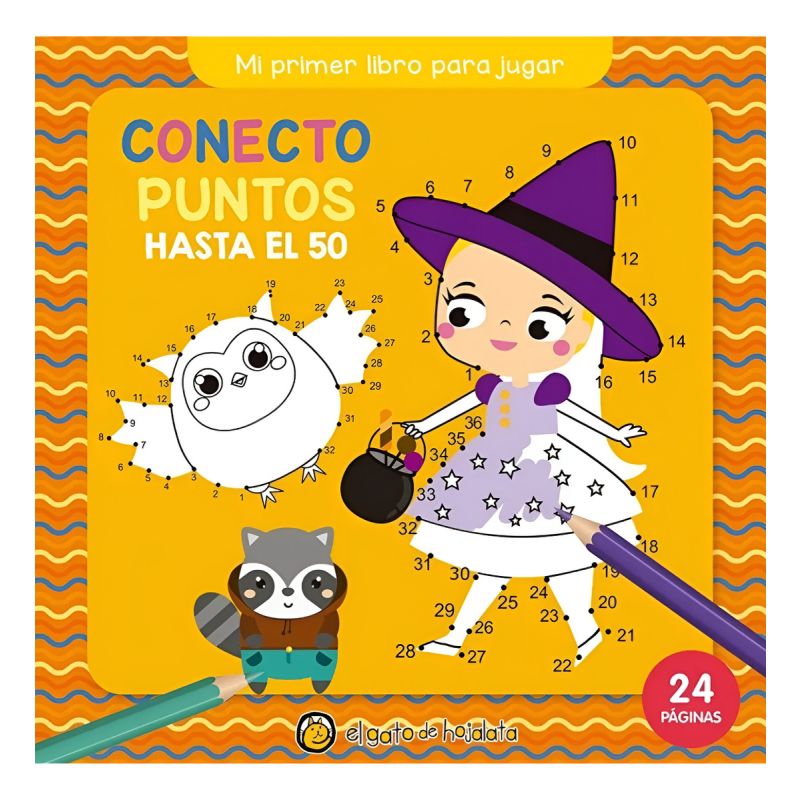 Libro Para Colorear Conecto Puntos 50 