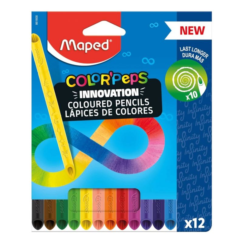 Lapices Color Peps Infinity Innovation Maped X12