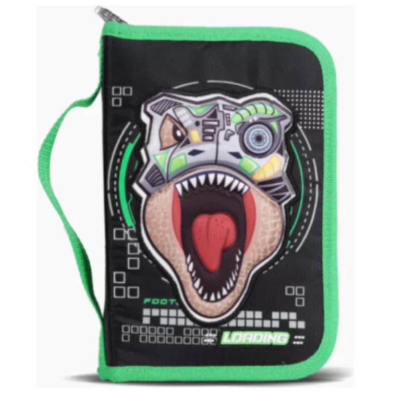 Cartuchera 1 Piso Tranformer F54024 Verde